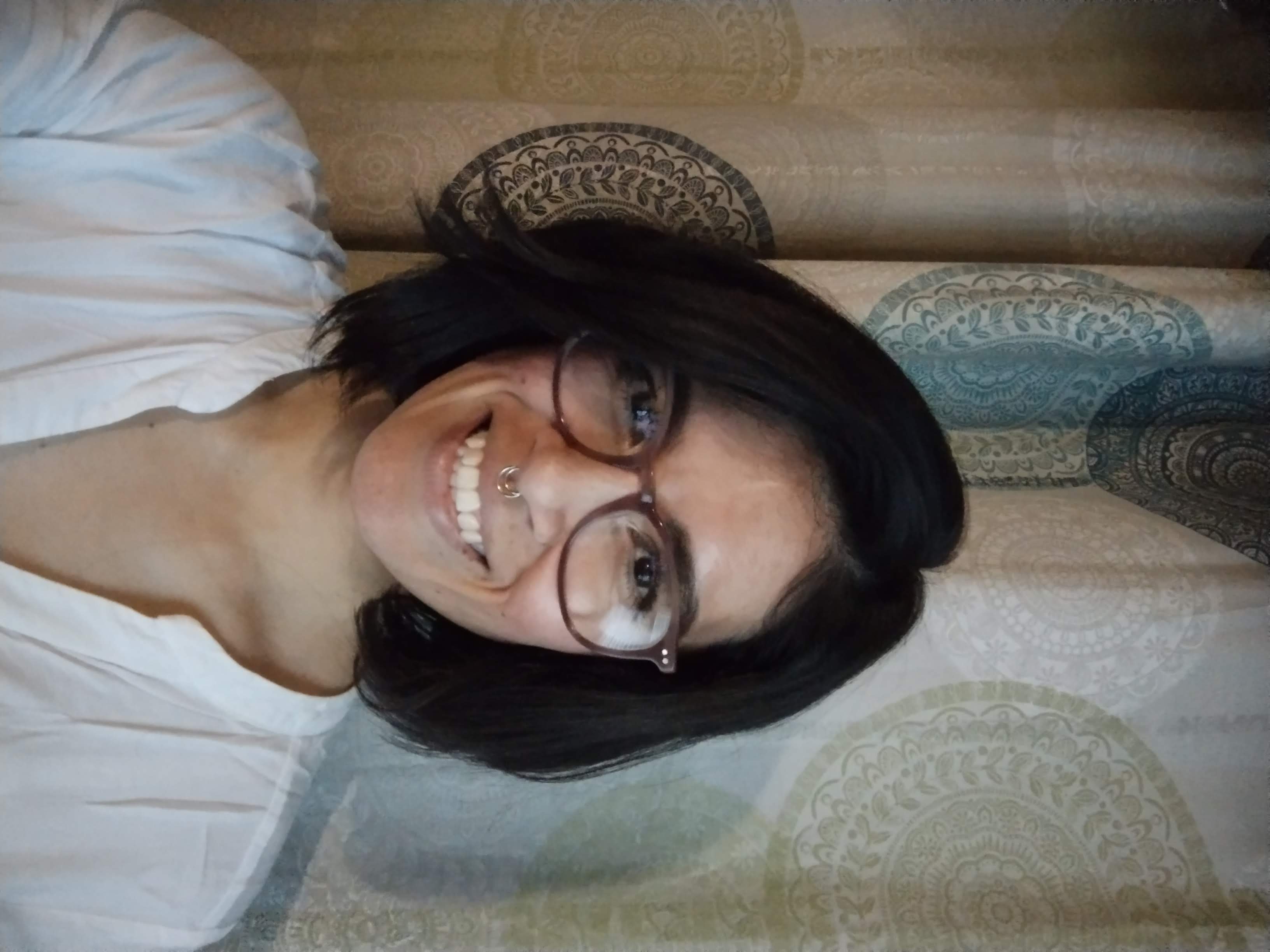 Shows Maria, a smiling woman who made the club possible